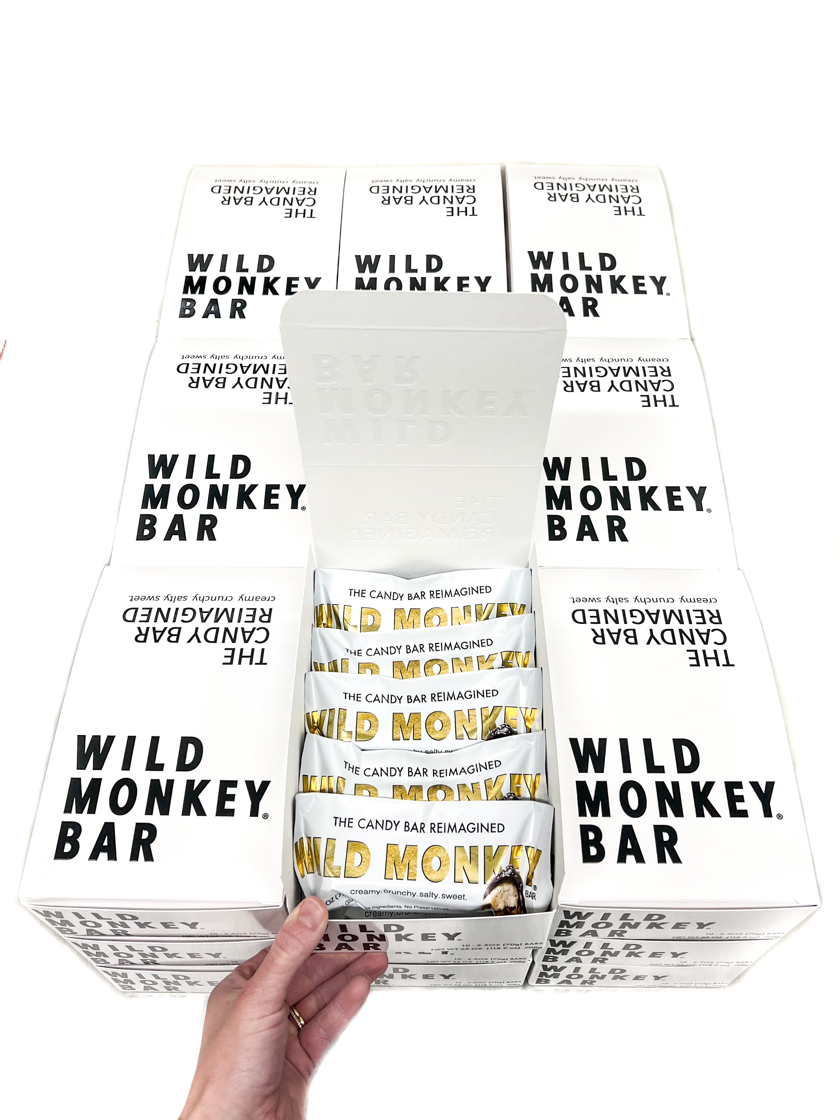 WILD MONKEY BAR - CASE (10 BARS)